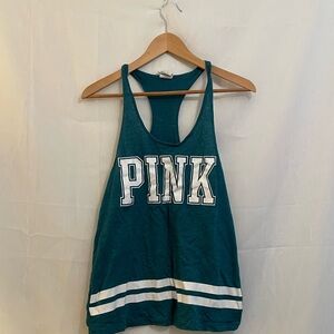 PINK Teal Tank top